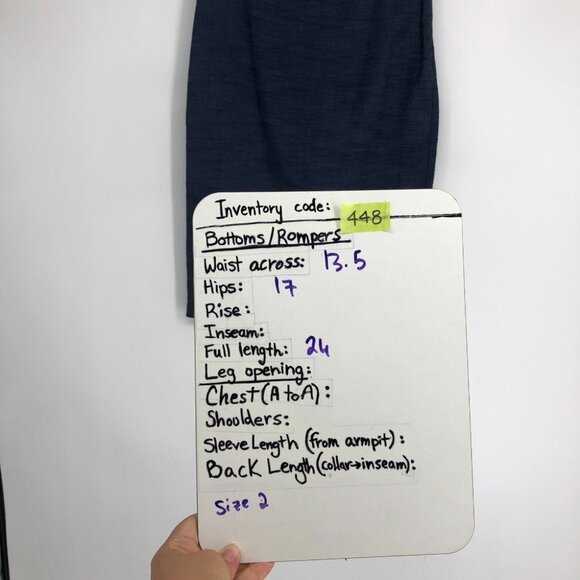 Love Moschino Blue Knee Length Cotton Linen Blend Pencil Skirt size 2 - Picture 15 of 16